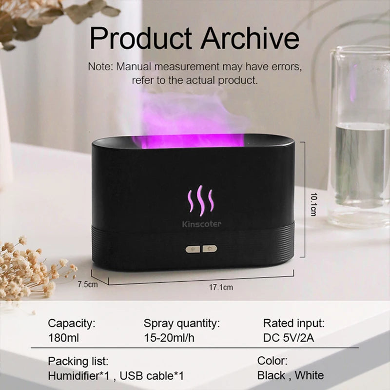 Humidificador de aroma LED✨