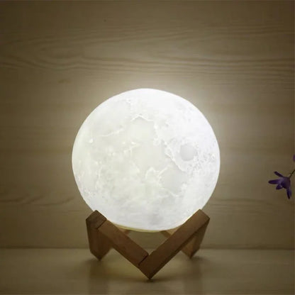 Lámpara decorativa lunar 🌕