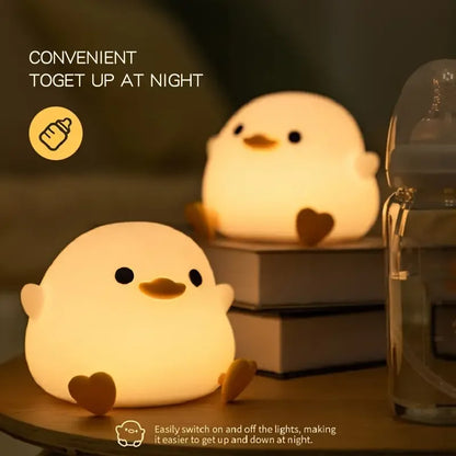 Luz nocturna LED de pato🦆