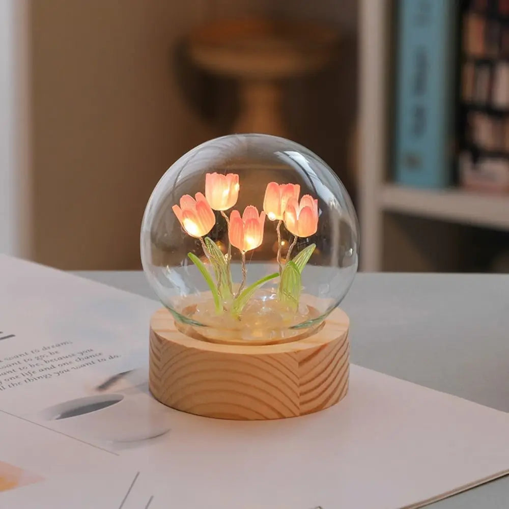 Esfera LED de tulipanes🌷
