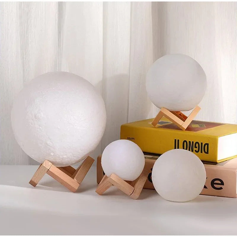 Lámpara decorativa lunar 🌕