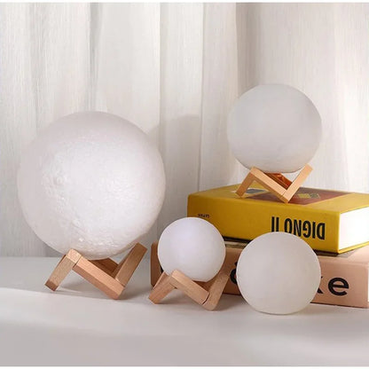 Lámpara decorativa lunar 🌕