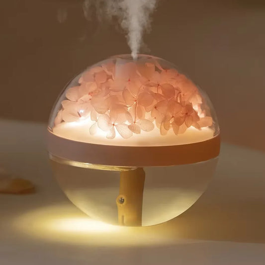 Humidificador floral LED🌹