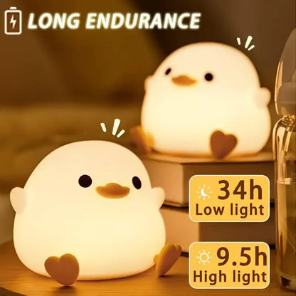 Luz nocturna LED de pato🦆